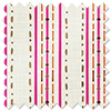 May Day, Stripe Brights - Roman Blind